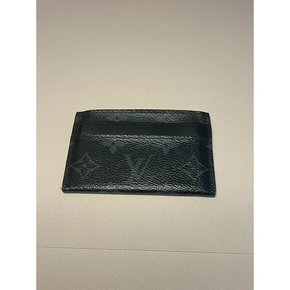 LOUIS VUITTON Monogram Eclipse Porto Cult Double Card Holder M62170 - Picture 2 of 11